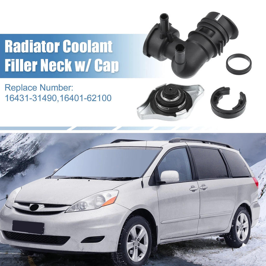 Engine Coolant Filler Neck Replacement for Toyota Lexus (2007–2016)