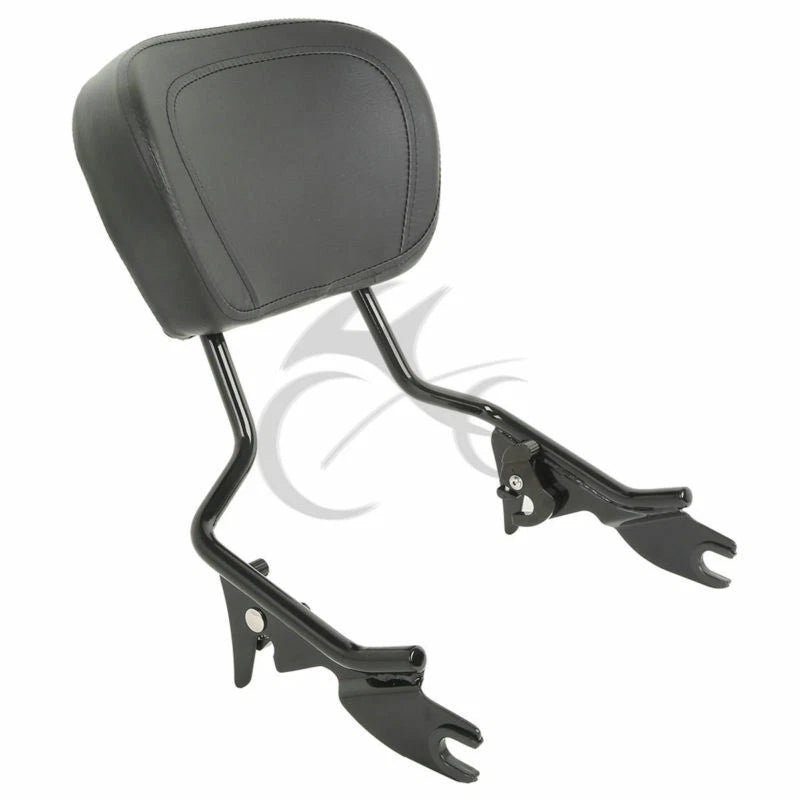 Set of 4 Docking Hardware & Backrest Sissy Bar for Harley Road Glide (2009–2013)