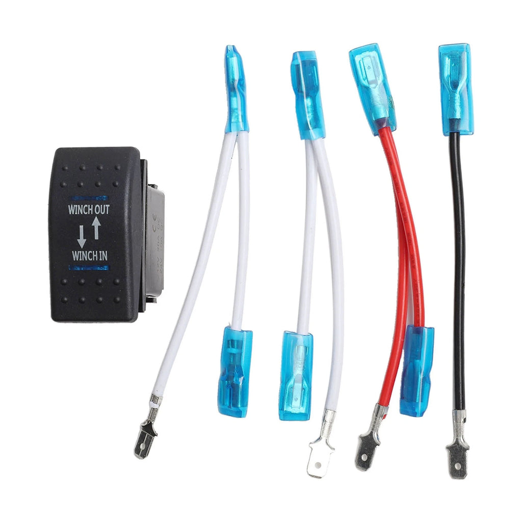 Blue LED Momentary Switch for Vehicle