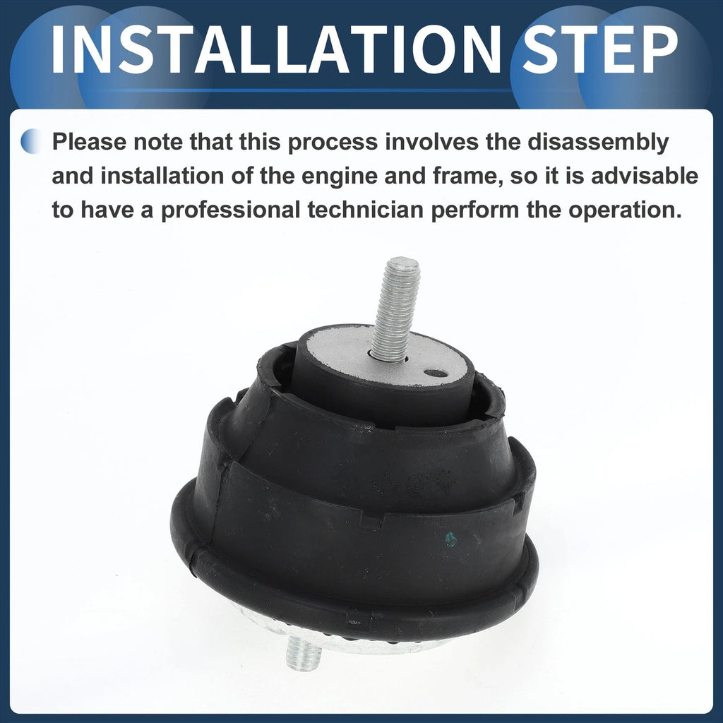 Engine Motor Mount Replacement for BMW 3 Series (2004–2004) 2.5L Rear