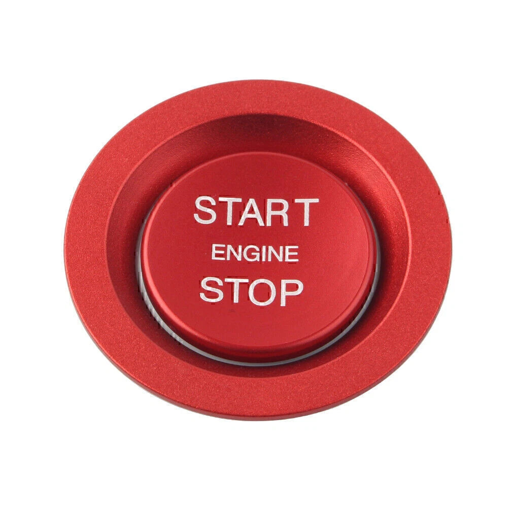 Keyless Engine Push Start Button w/ Ring for Land Rover Jaguar
