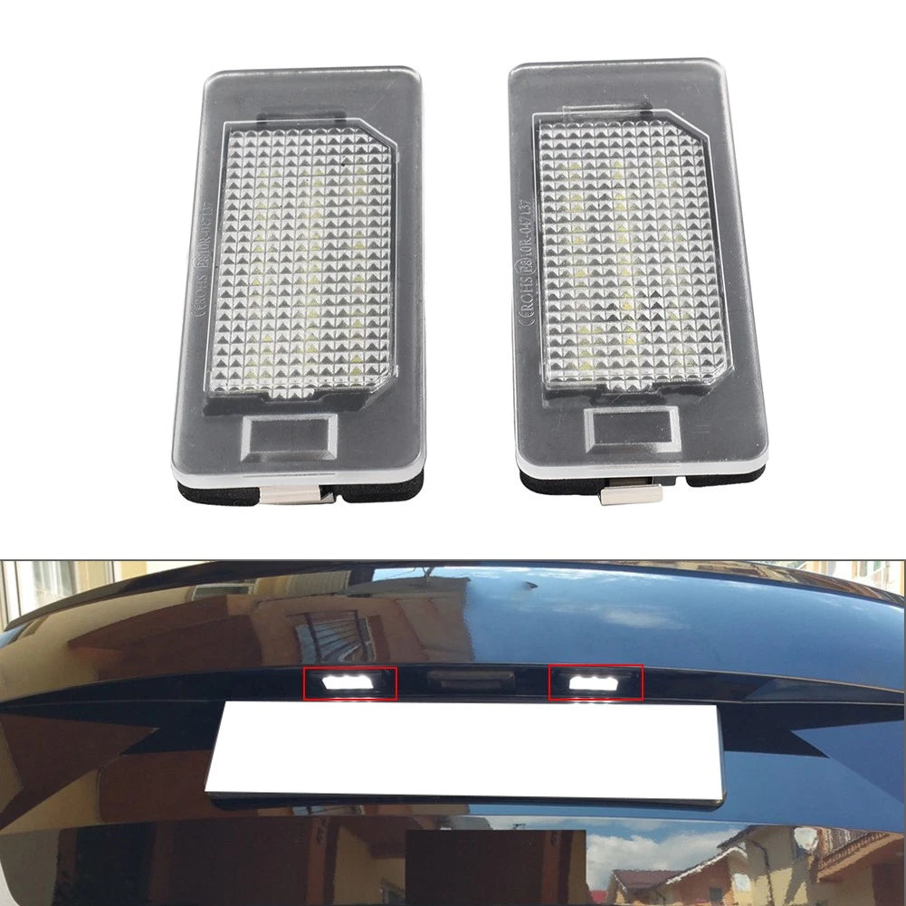 Rear License Plate Light for VW Jetta, Passat, Touareg & Audi A1, A6, A7