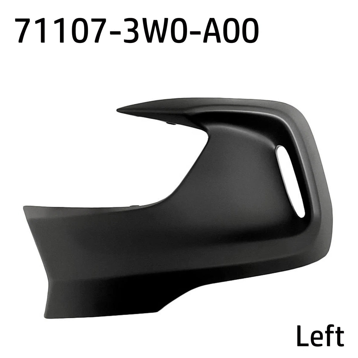 Driver Side Insert Front Bumper Insert Automotive Accessory High Compatibility