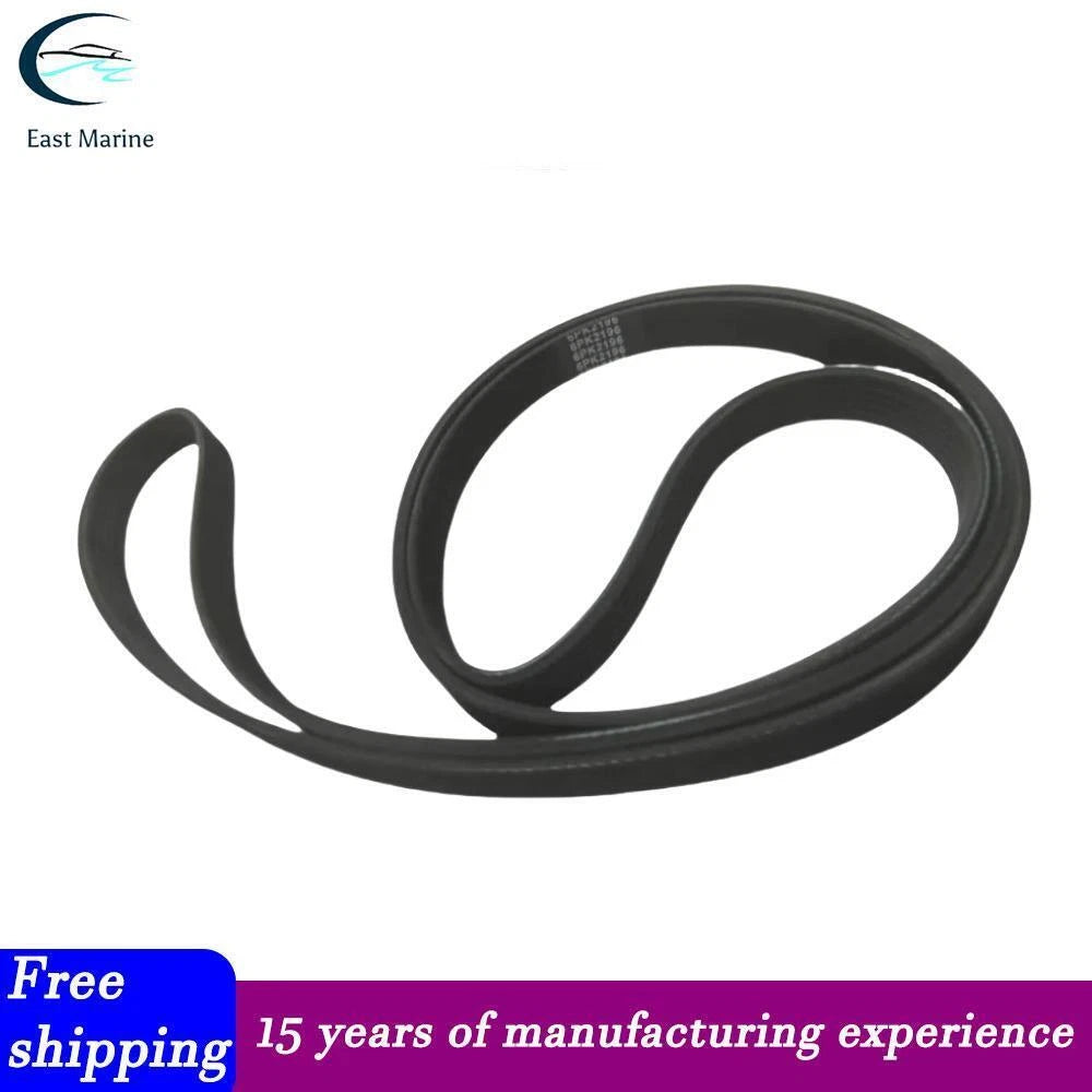 Volvo Penta D4 D6 Compressor Kompressor Serpentine Belt Replace 21407026 3583963