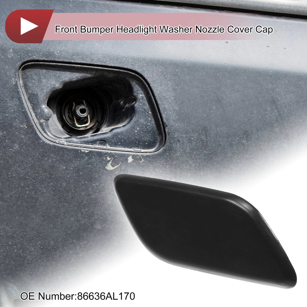 Front Right Washer Nozzle Cover Cap for Subaru Outback (2010–2018) Unpainted