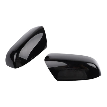 Mirror Cover Parts Gloss Black Replacement Side Mirror Cap ABS Plastic