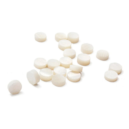 White Fingerboard Dots Position Markers for Electric Guitar