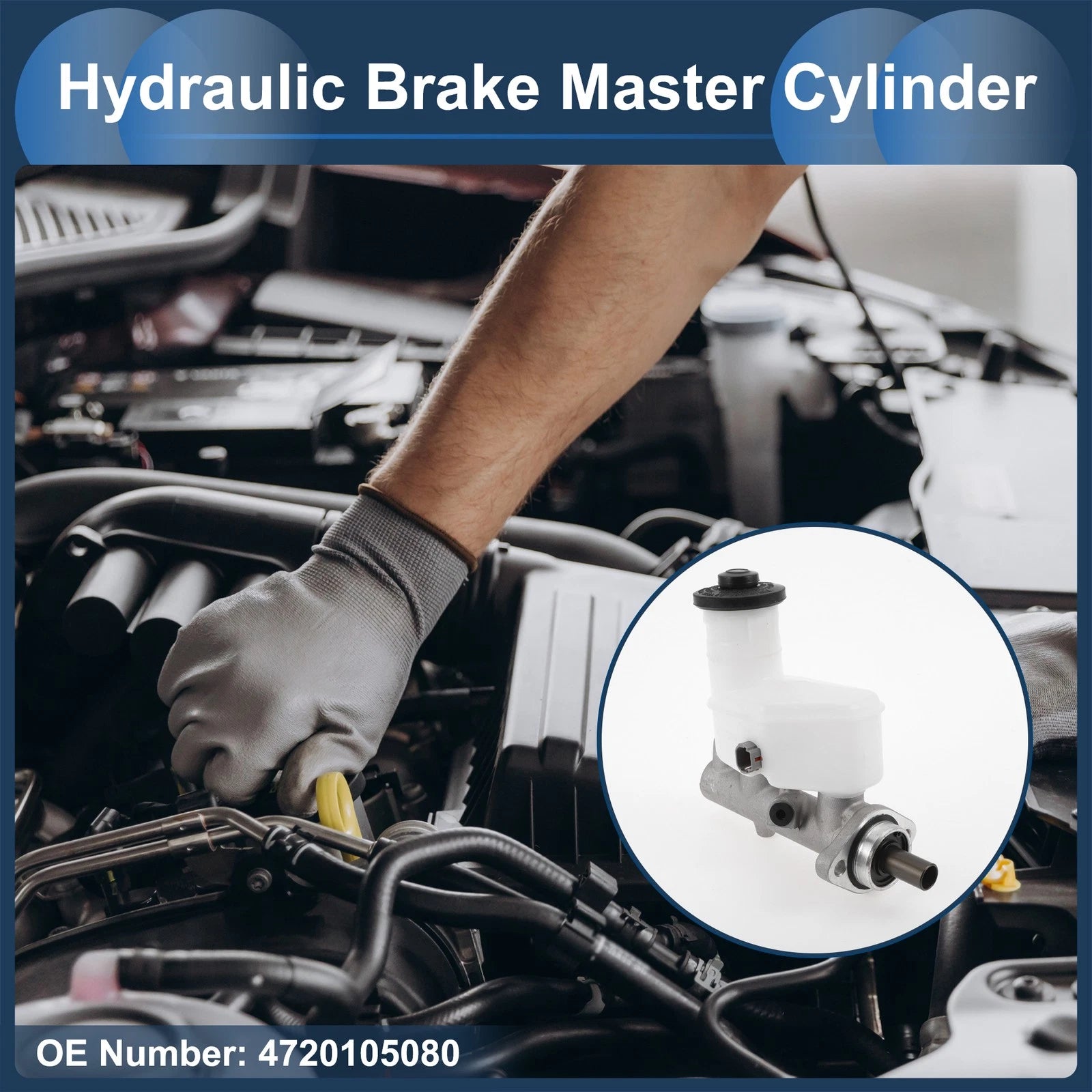 Brake Master Cylinder Replacement for Toyota Avensis (1997–2003)