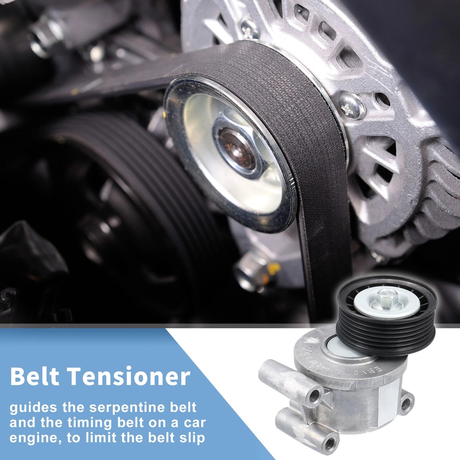 Engine Belt Tensioner Pulley Assembly for Mazda 3 2.0L (2004–2013)