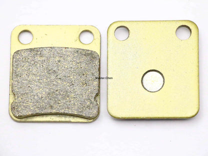 Front Rear Brake Pads for Yamaha YFM 350 Warrior (1989–2004) / Wolverine (1995–2005)