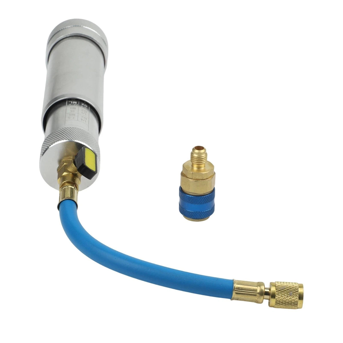 HVAC AC Oil Injector Kit for Universal Applications (14 Inch SAE Connector)