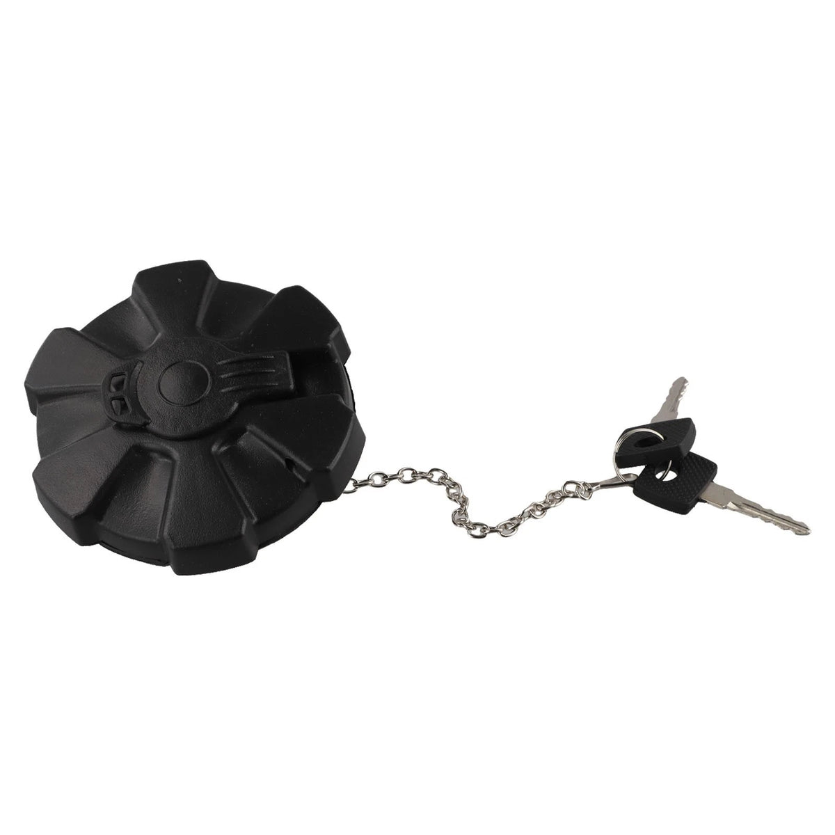 Sleek Black Diesel Fuel Cap for Benz and MAN Truck (Replacement Part)