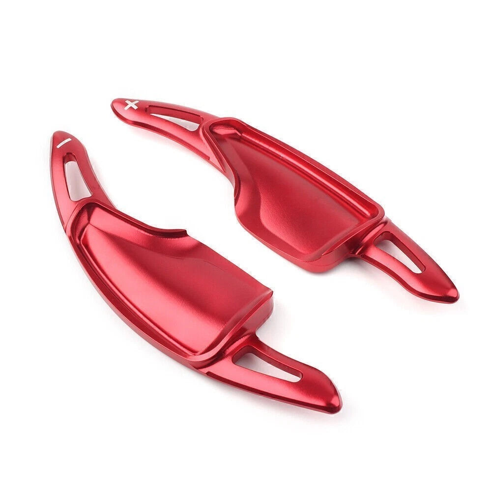 Steering Wheel Shift Paddle Shifter Extension for Chevrolet Camaro (2016–2018) Red