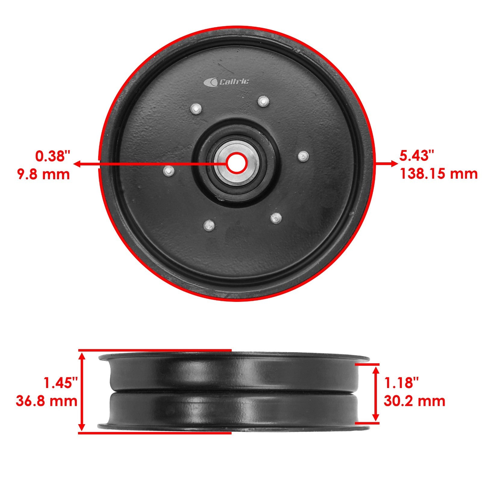 Spindle Blade Pulley and Belt for Troy-Bilt 42 Inch Deck (2011–2015)
