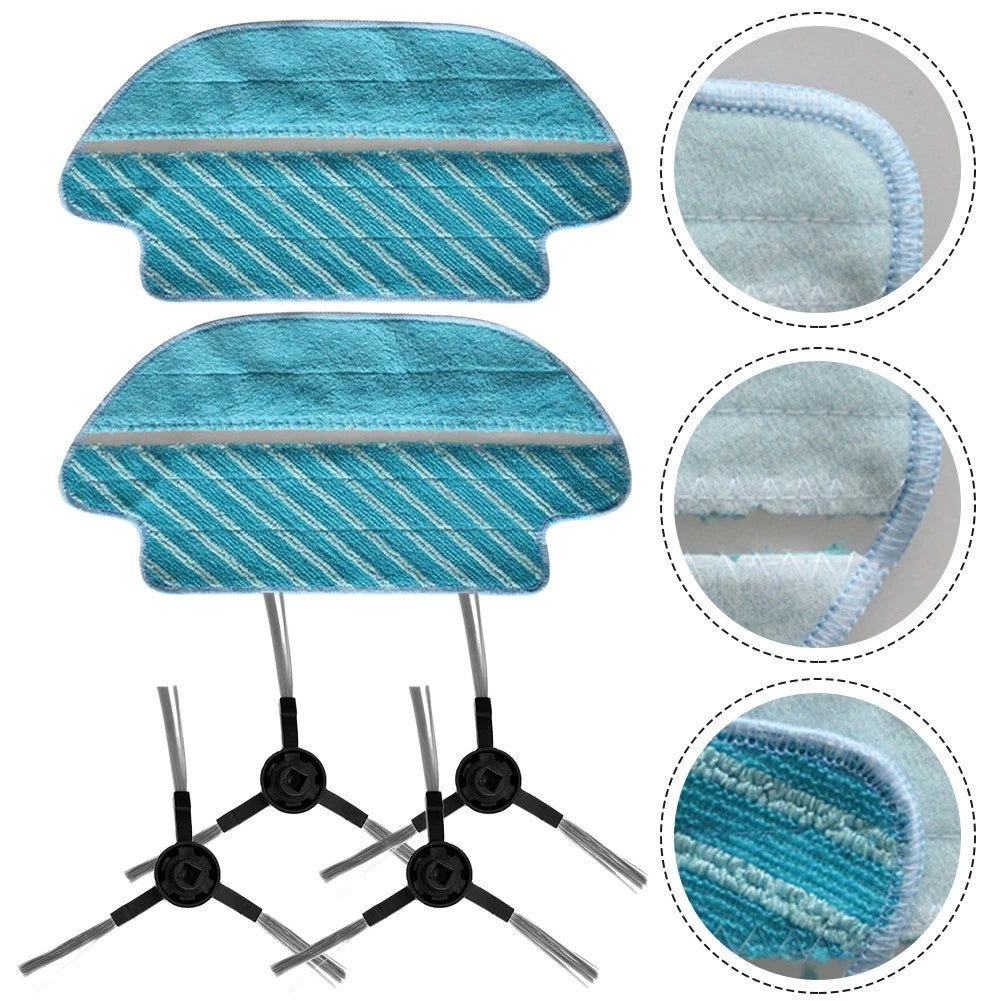 Set of 4 Microfibre Mop Pads for Tomefon TF-G85