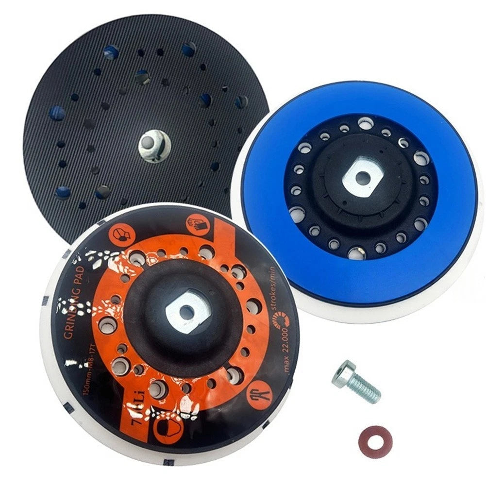 6 Inch Sanding Pad with 45 Holes for Pneumatic Sander (Universal)