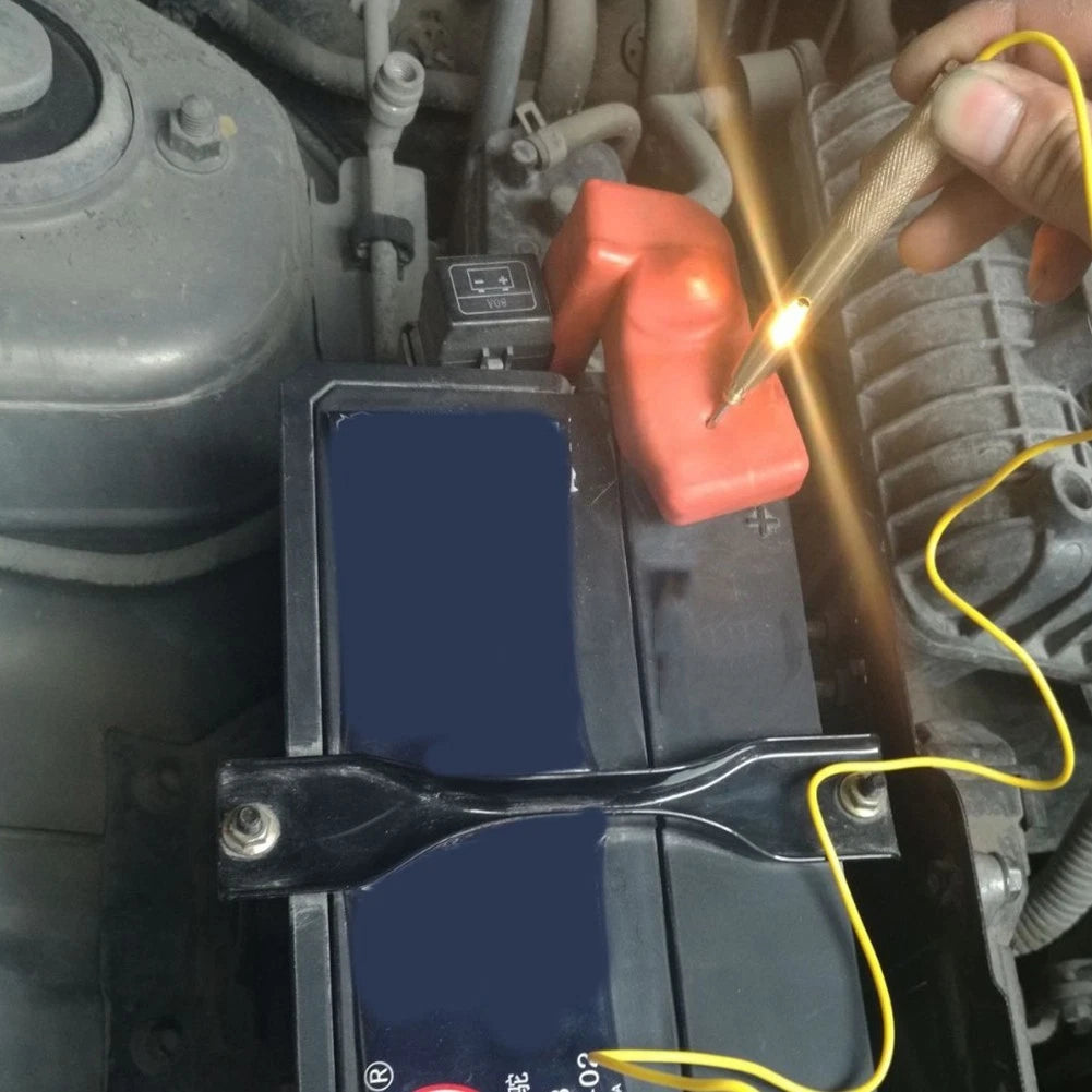 Car Circuit Testing Tool with Probe Light for DC Electrical System (6V 12V 24V)