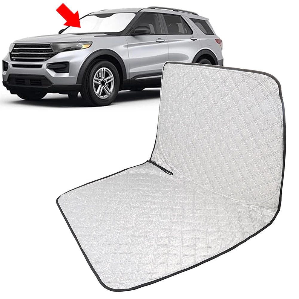 Foldable Windshield Sun Shade for Ford Explorer (2020–2024)