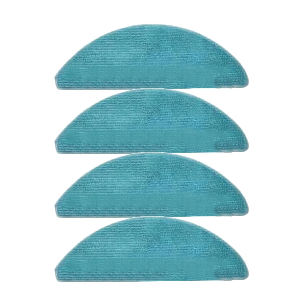 4X Mop Cloths for Conga M50 Robot Vacuum (Replacement Microfiber)