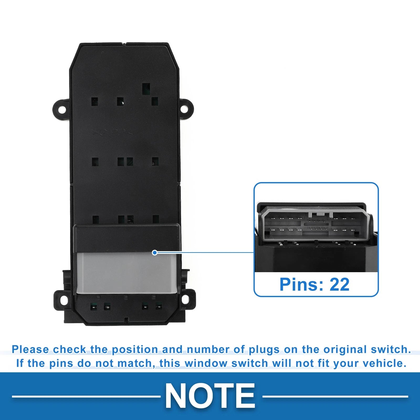 Power Window Switch for Honda CR-V (2007–2010)