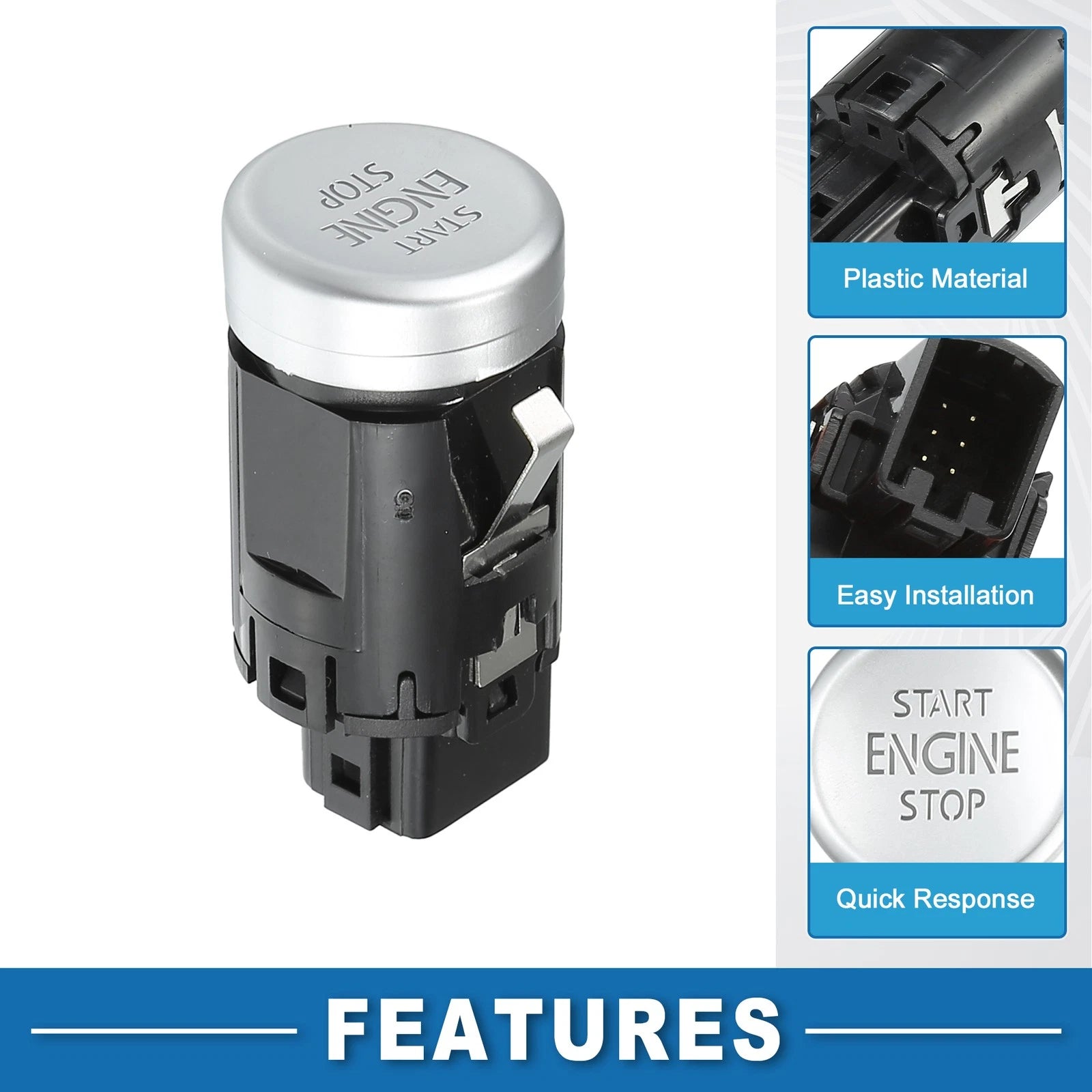 Engine Start Stop Switch Button Replacement for Volkswagen Magotan B8 (2017–2021)
