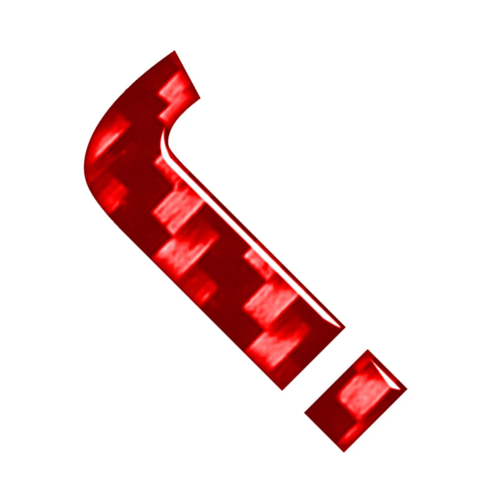 Lowercase Alphabet Letter J Decal Sticker for Universal Application