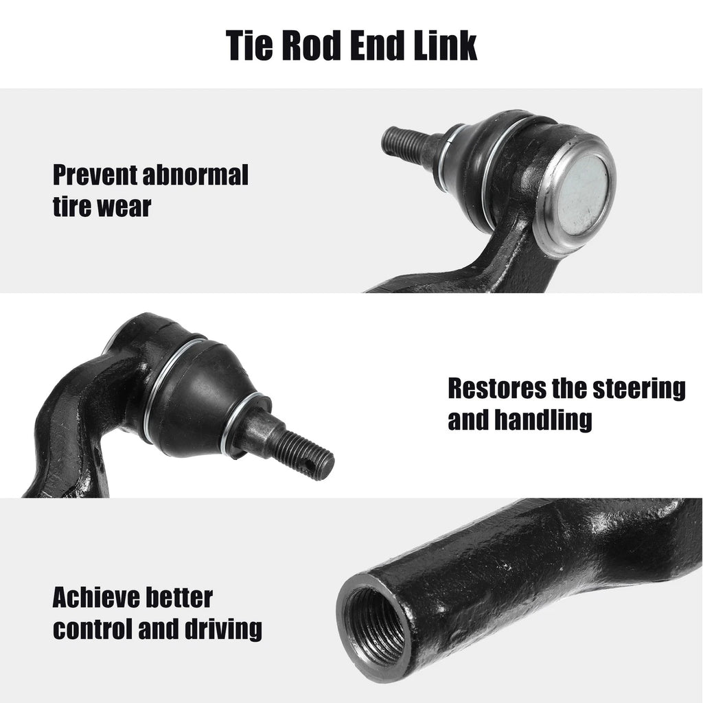 Front Sway Bar Links Outer Tie Rod End Links Set for Mazda 3 (2004–2013)