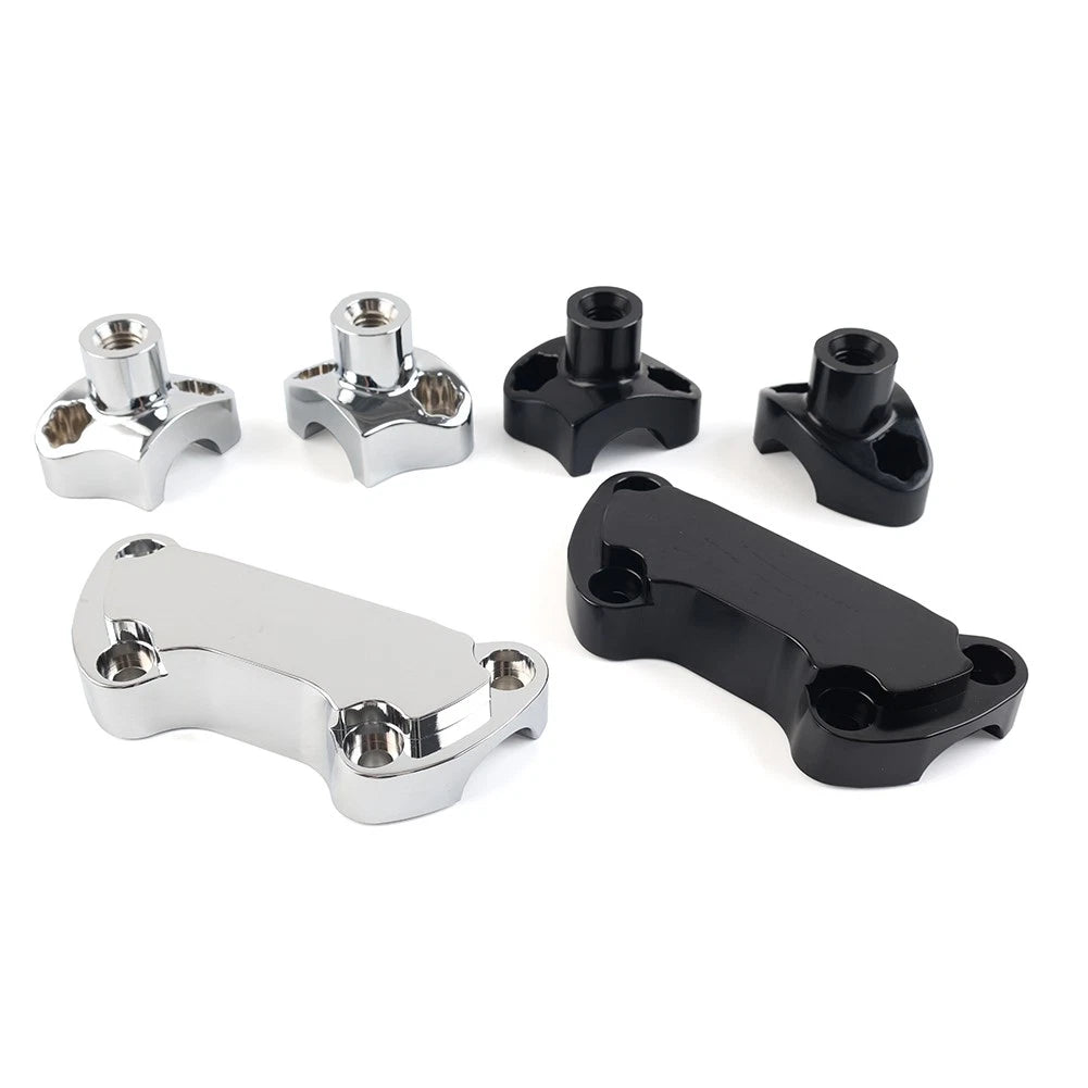 Handlebar Risers Top Clamp for Harley Dyna Softail Sportster