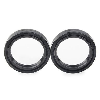 2X Front Fork Damper Shock Absorber Oil Seal for Motorcycle (43X54-11MM)