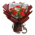 Handcrafted Rose Crochet Bouquet Decorative Flower Bundle