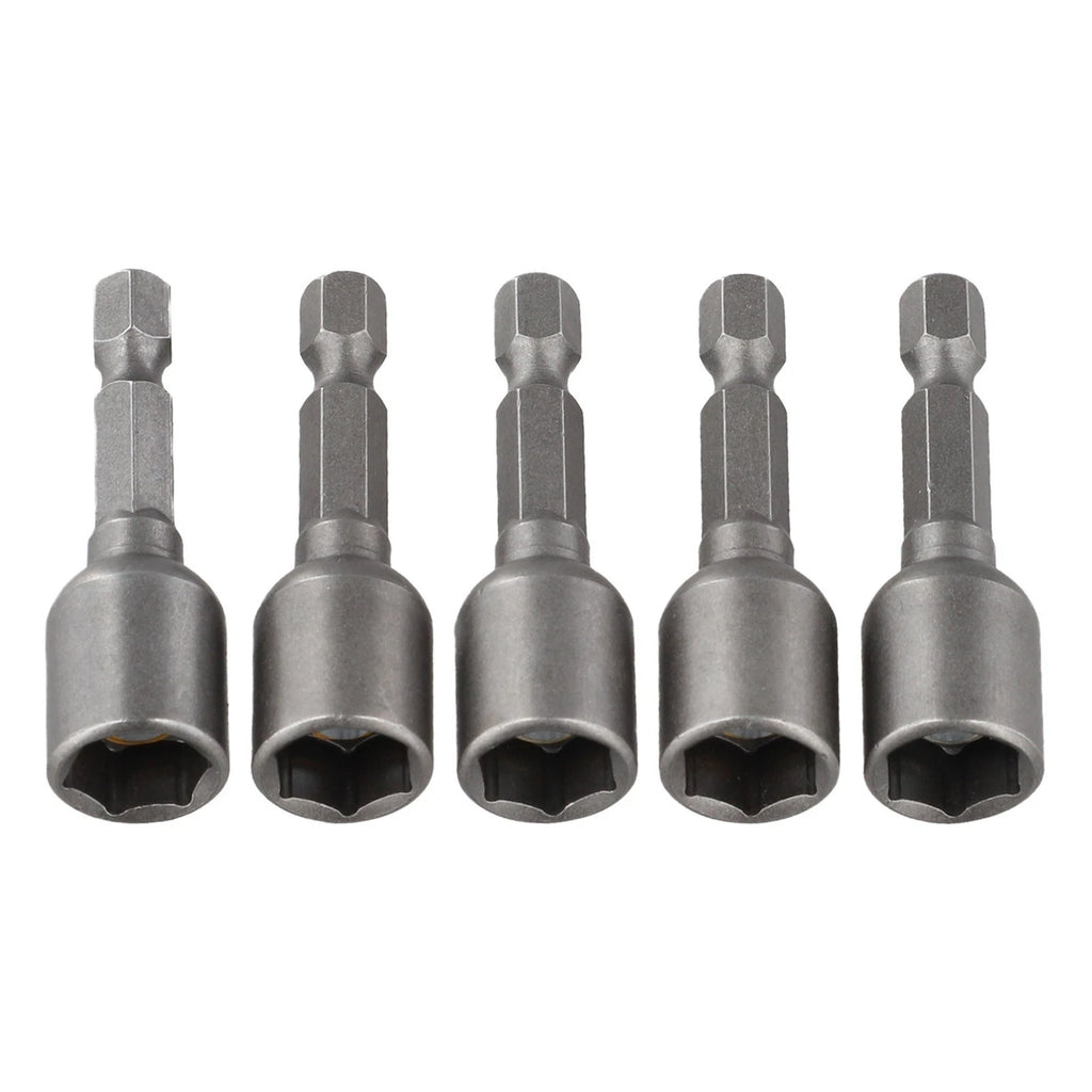 5PCS 14inch Hex Shank Magnetic Nut Driver Set for Electric Drill