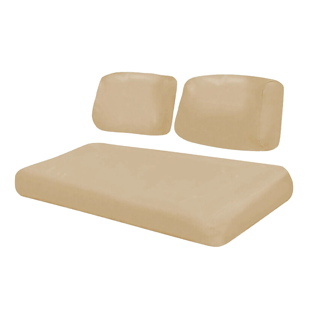Set of 2 Leather Front Seat Covers for Club Car DS (1982–2000.5)