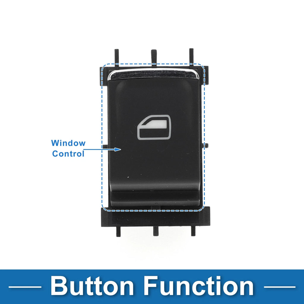 Passenger Side Power Window Switch for Volkswagen Lavida (2015–2019)