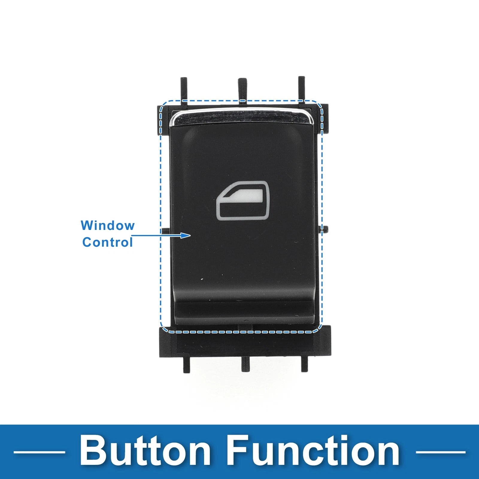 Passenger Side Power Window Switch for Volkswagen Lavida (2015–2019)