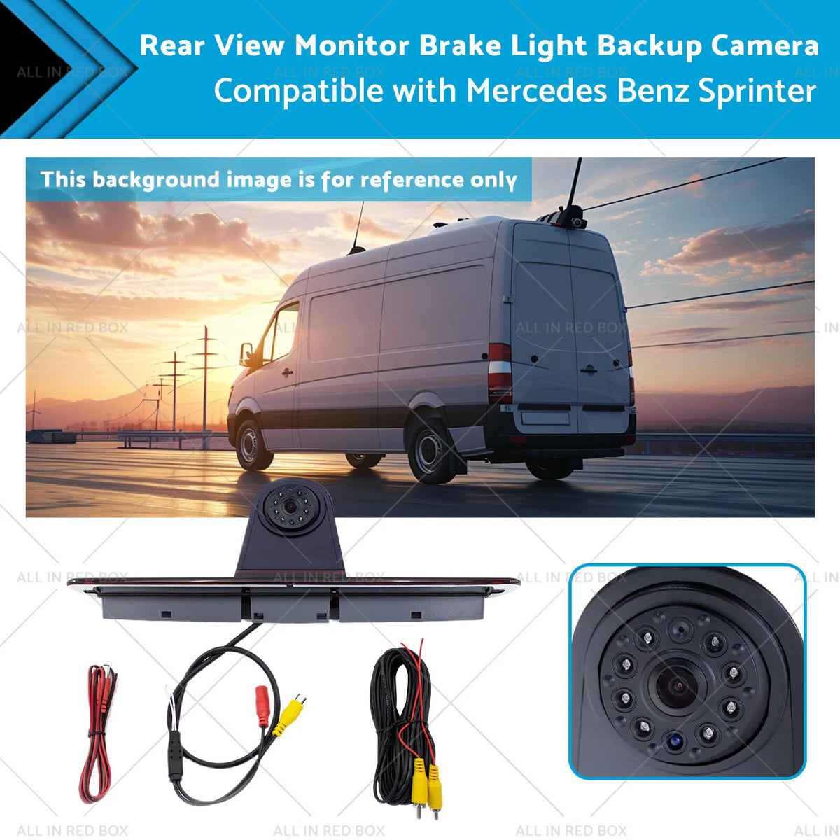 Backup Camera for Mercedes Benz Sprinter (2010–2023)