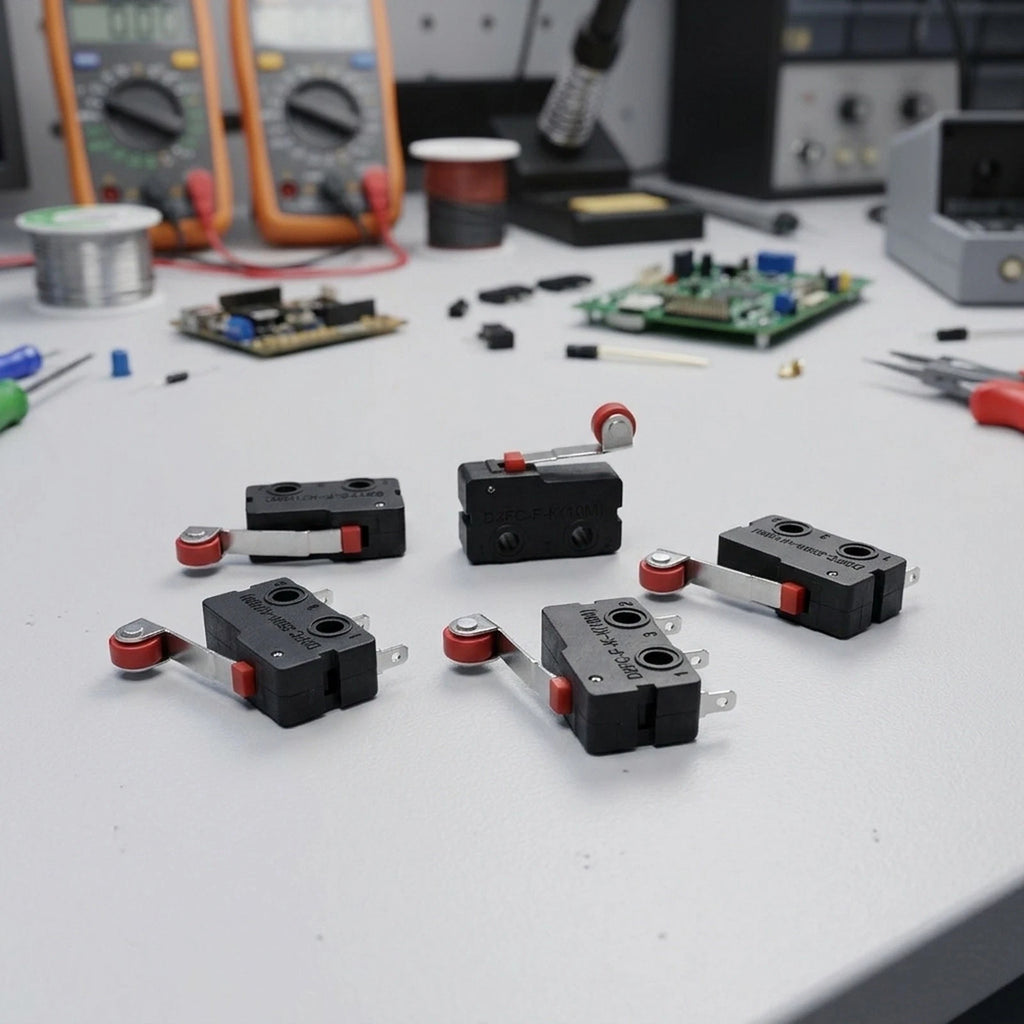 5pcs Travel Switch Button with Self Reset for Various Applications