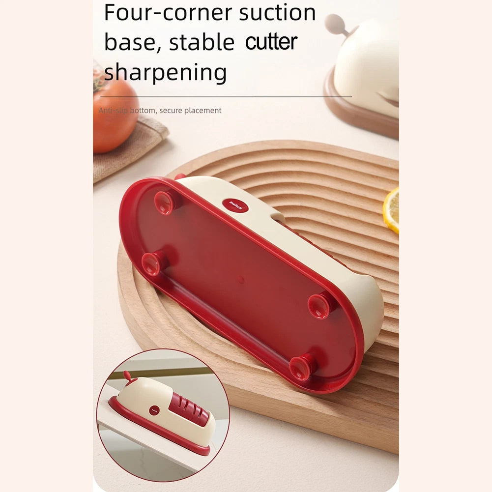 Electric Cutter Sharpener for Kitchen Knives and Scissors