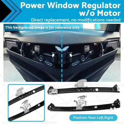2X Rear LH+RH Power Window Regulator for BMW X5 E53 (2004–2006)