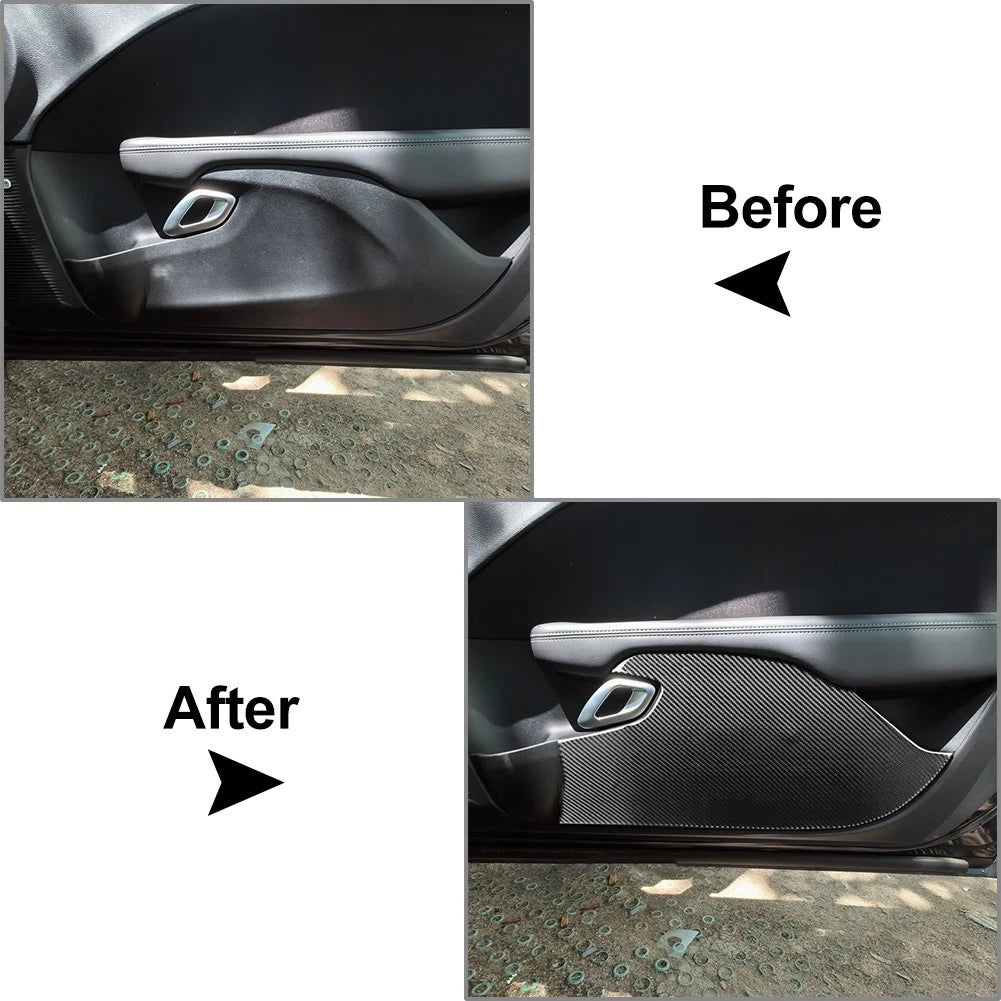 Interior Door Anti Kick Panel Cover for Dodge Challenger (2015–2023)