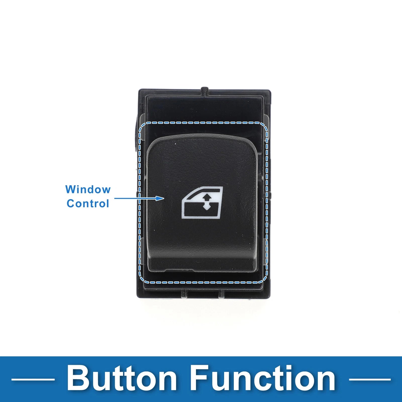 Rear Left Power Window Switch Replacement for BMW 330i 330e xDrive (2019–2022)