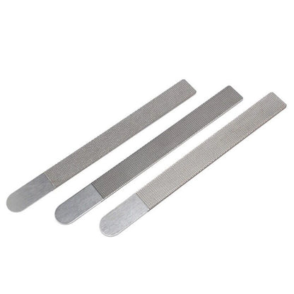 3Pcs Steel Guitar Nut Files for Luthier Repairing Tool Kit