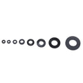 500pcs Nylon Rubber Flat Ring Washer Gasket Assortment Kit M2-M10