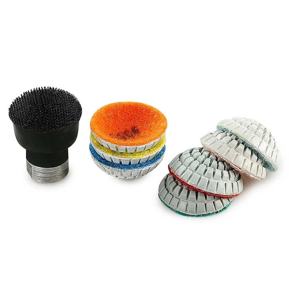 2 Inch Grinding Disc Polishing Pad for M10 Thread Stone Surfaces