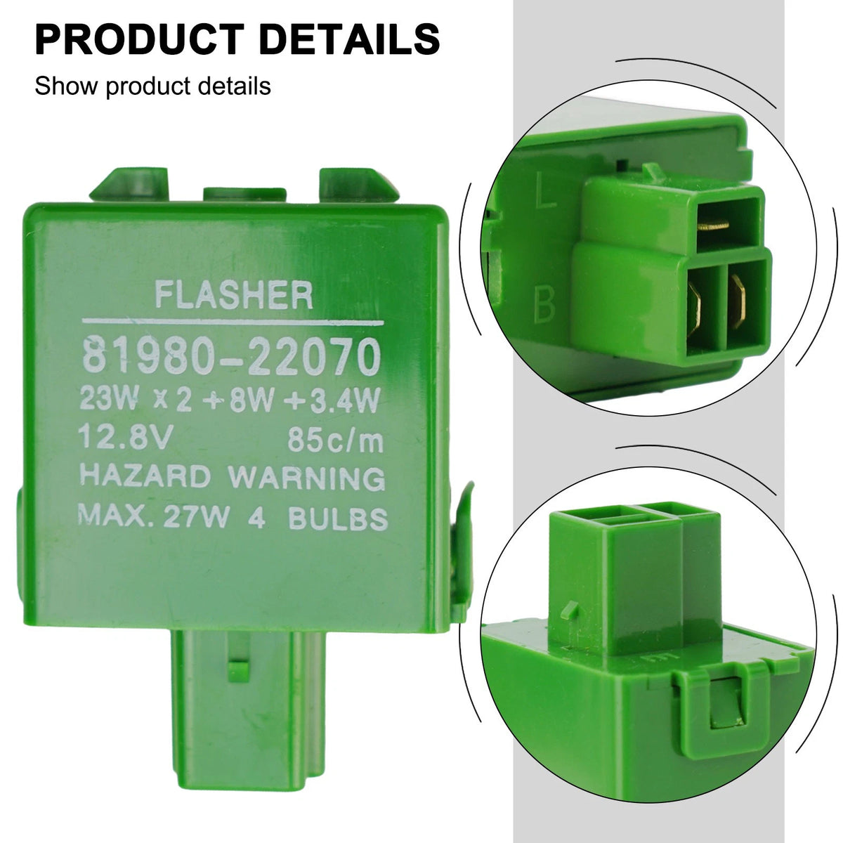 Turn Signal Flasher Relay for Toyota