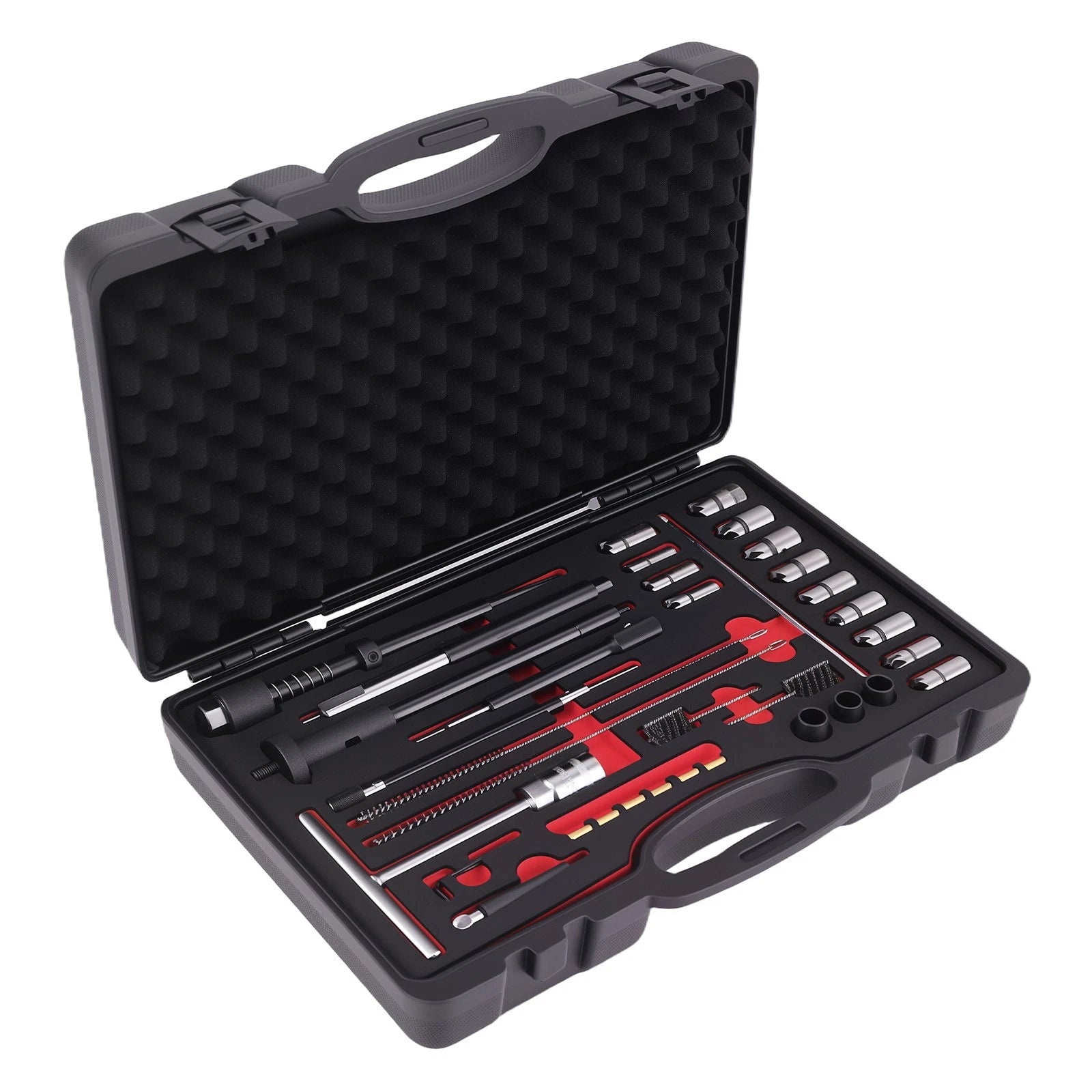 35 PCS Diesel Injector Seat Cutter Set for