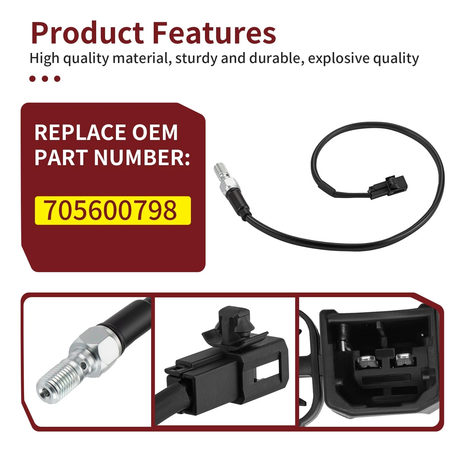 Brake Light Switch 705600798 for Can-Am Renegade 500 800 2010–2012
