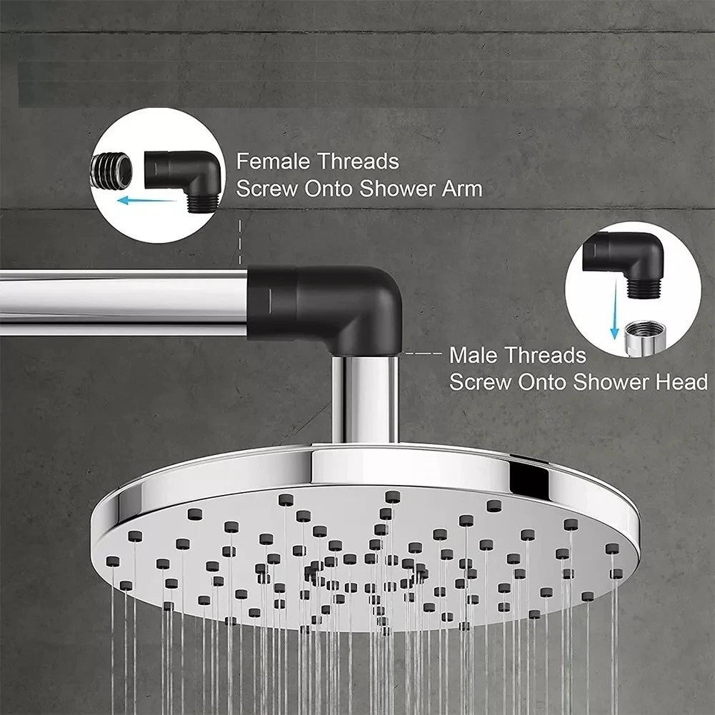 Shower Elbow G1/2 for Reliable Performance (Brass)