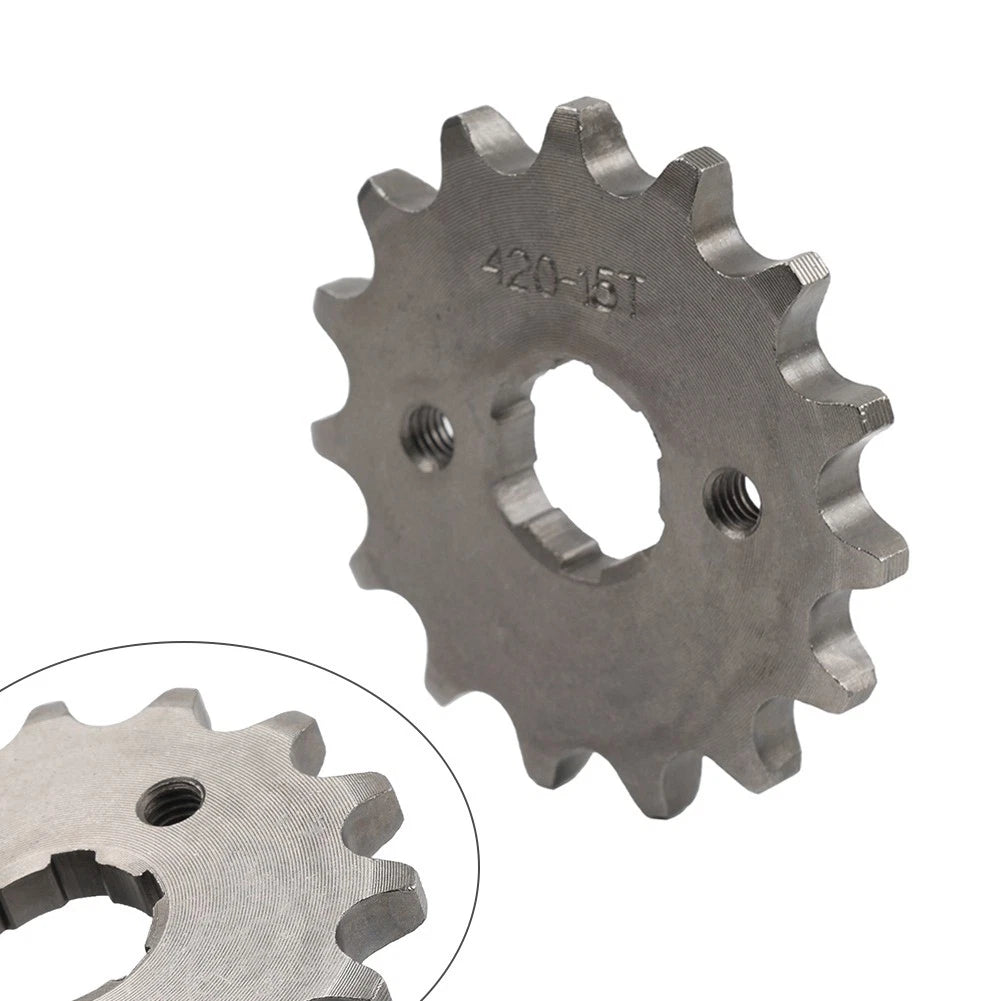 15T Front Sprocket 420 Chain for ATV Pit Bike 110cc 125cc 140cc