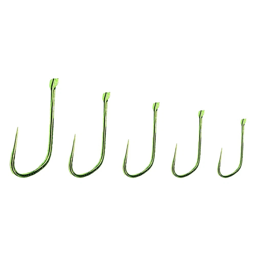 50pcs Carp Hook Trunking Barbless Fishing Hooks