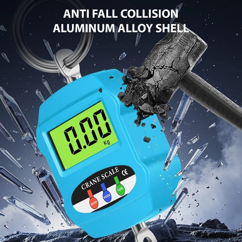 300kg Electronic Hanging Scale with Auto Shutdown and Low Power Indicator